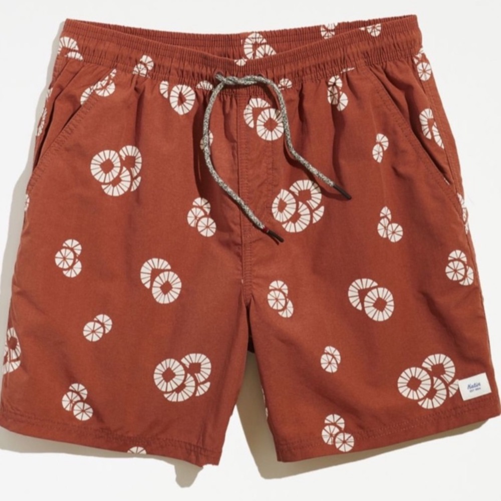 Katin Burst Swim Shorts Large Berry